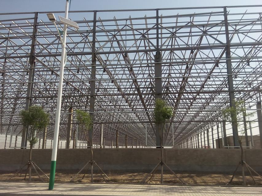 安庆汽车工业厂房网架